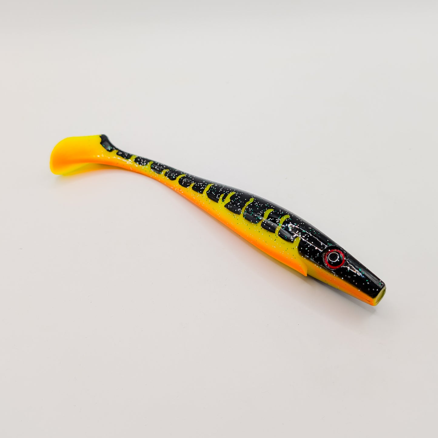 CUSTOM: Pig Shad Junior 20cm, 50g - Black Pike