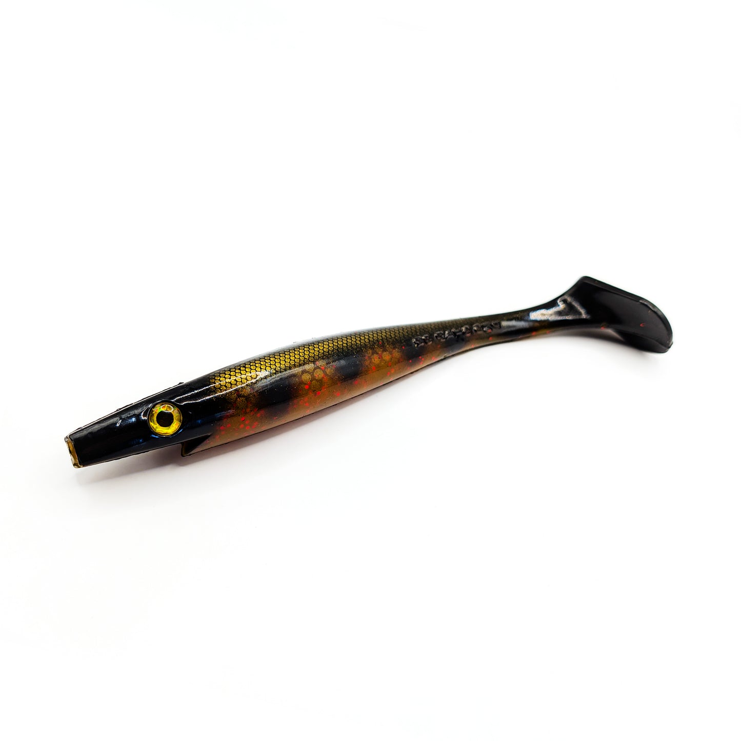BUY MORE, SAVE MORE: Pig Shad Junior 20cm, 50g - Black Okiboji Perch