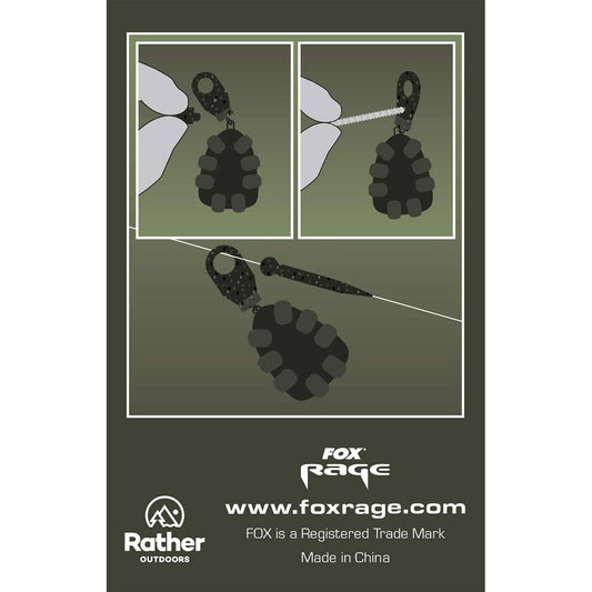 Fox Rage Predator Camo Low Resistance Run Ring x 5