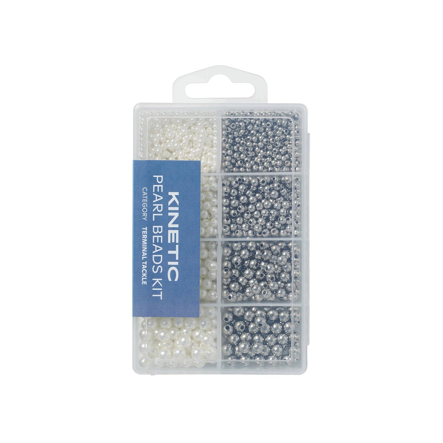 Kinetic Hard Beads Kit Pearl/Silver
