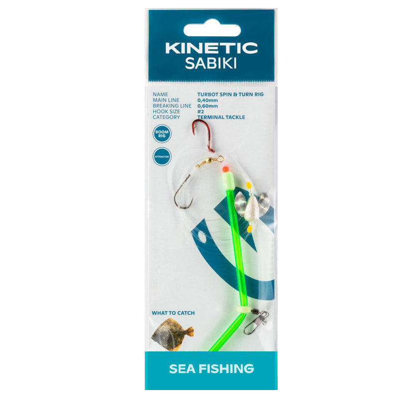 Kinetic Sabiki Turbot #2 150cm Pearl Glitter