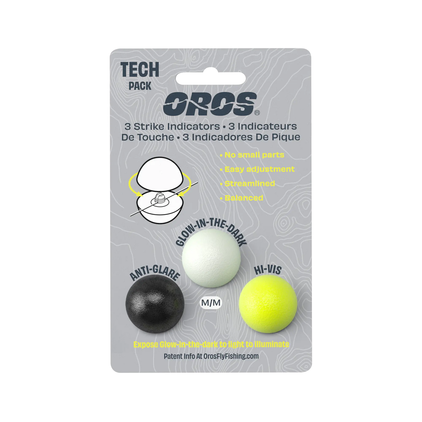 Oros Strike Indicator Tech Pack Medium (3-pack)
