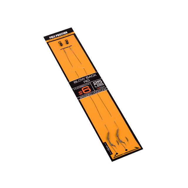 Pole Position Blow Back 2-pack (Finished carp rig)