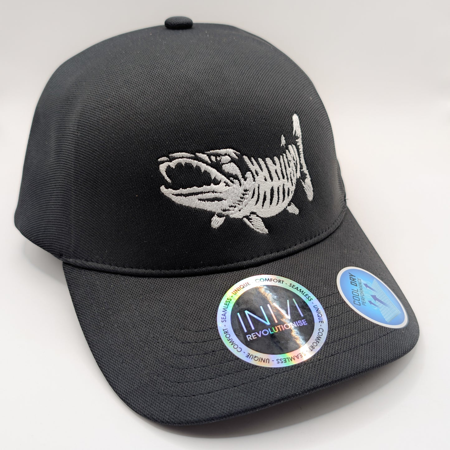 Sportfishing Giant Cap Pike, Black (Cool Dry)