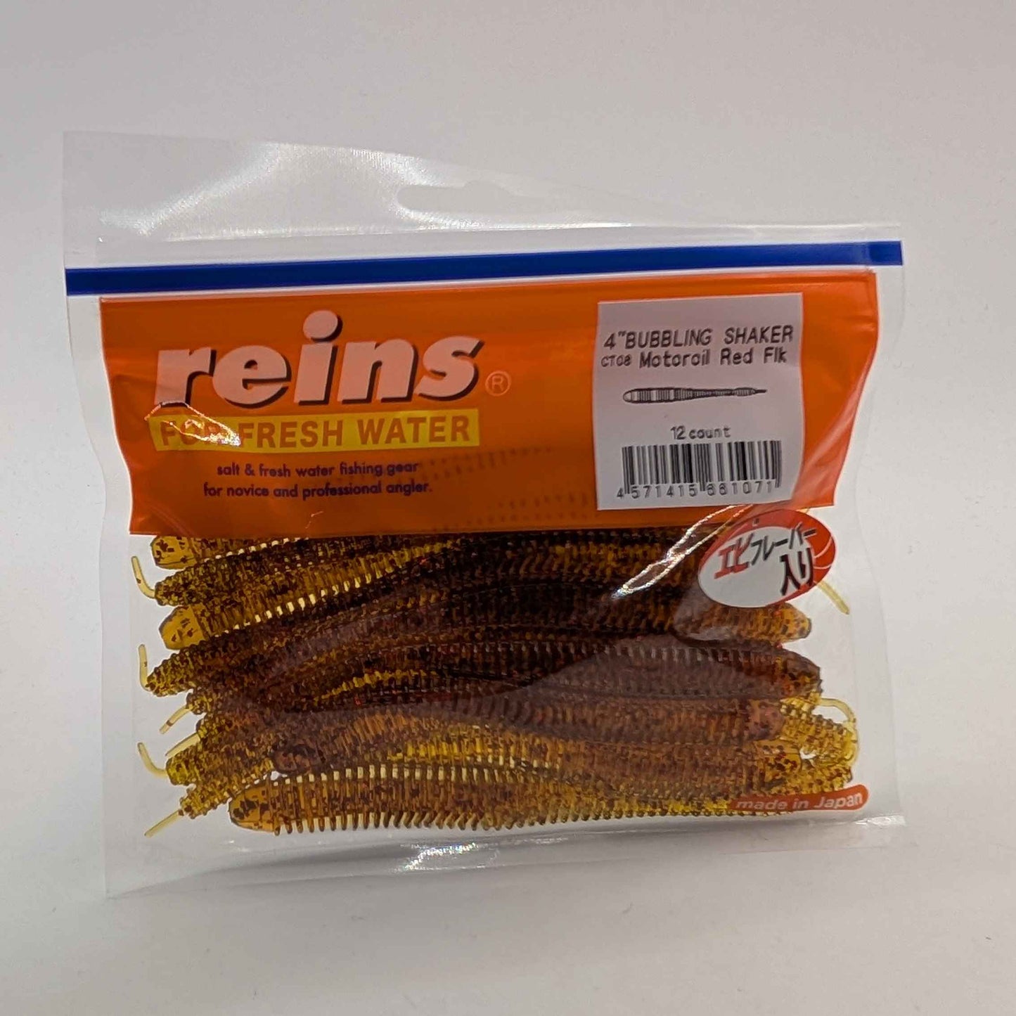 Reins Bubbling Shaker 10.16cm 4in, 12-pack