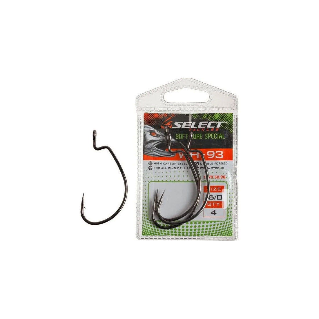Select Soft Lure Special WH-93 Offset hook
