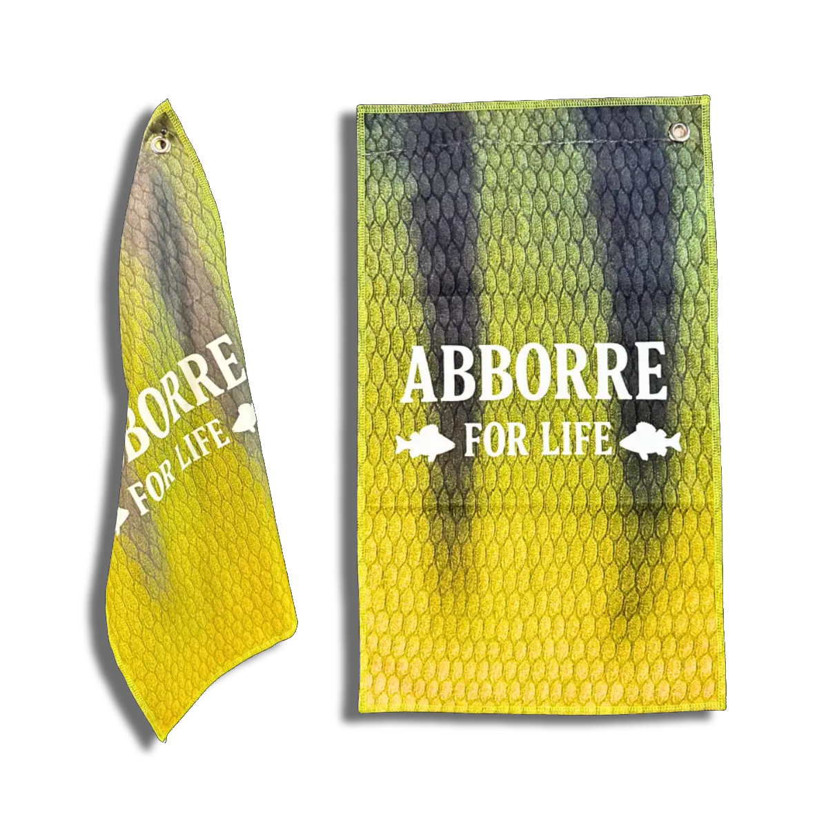Fishing towel, Perch For Life (30x52cm)