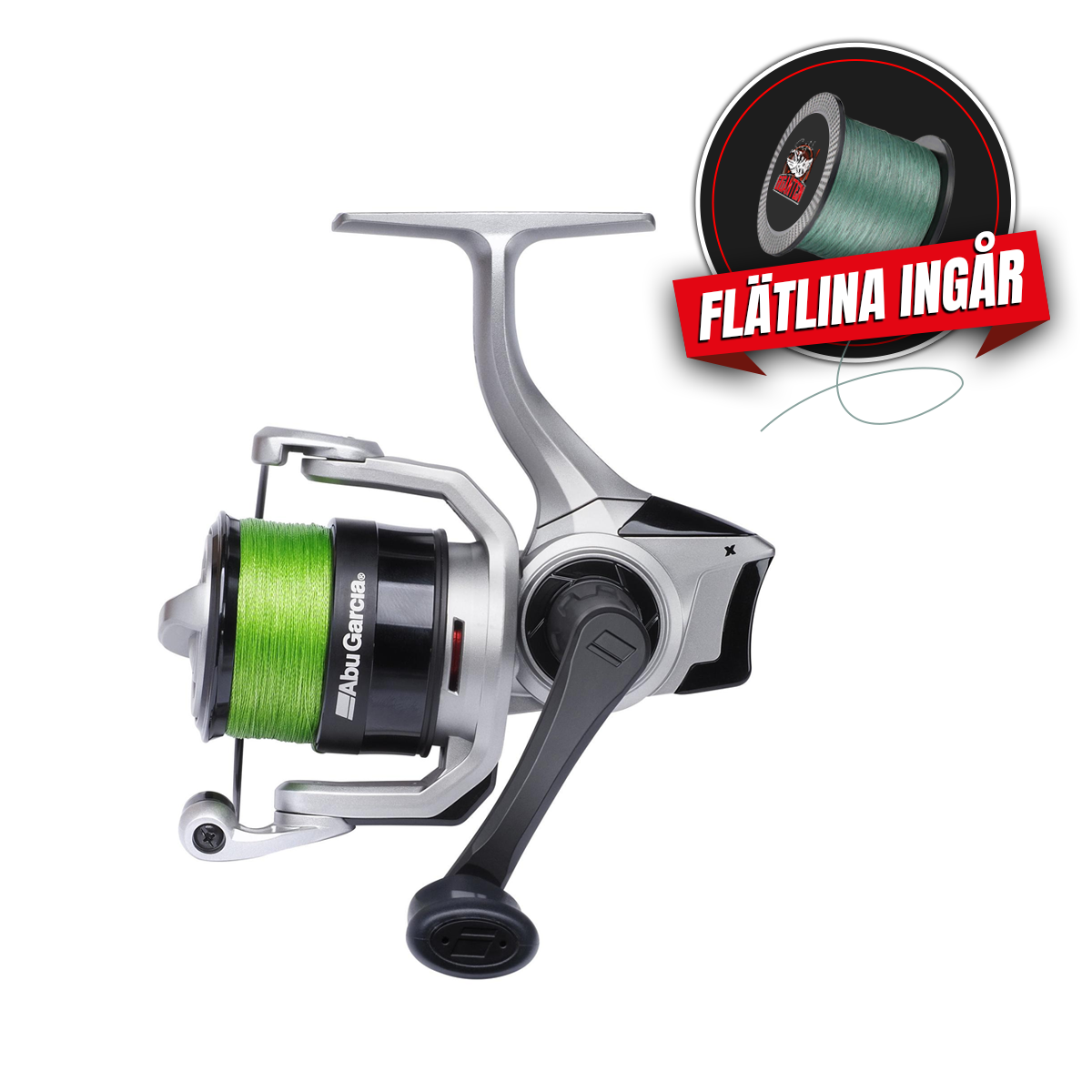 Abu Garcia MAX X 2000 (incl. spooled braid line), Reel Abu Garcia MAX X 2000 (incl. spooled braid line), Reel