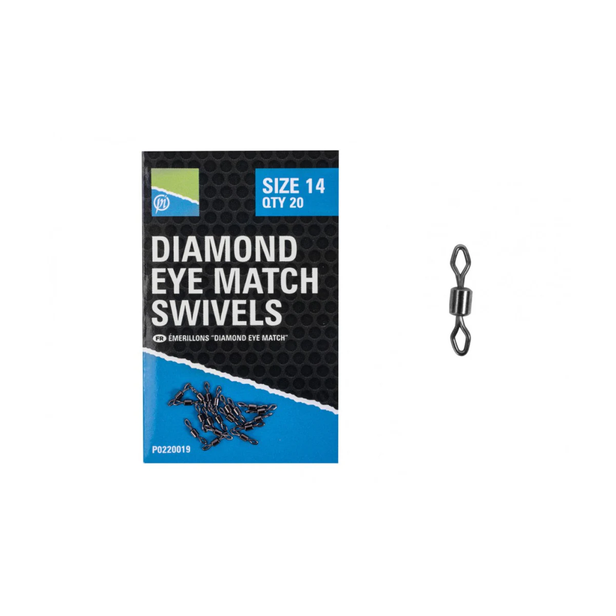 Preston Diamond Eye Match Swivels