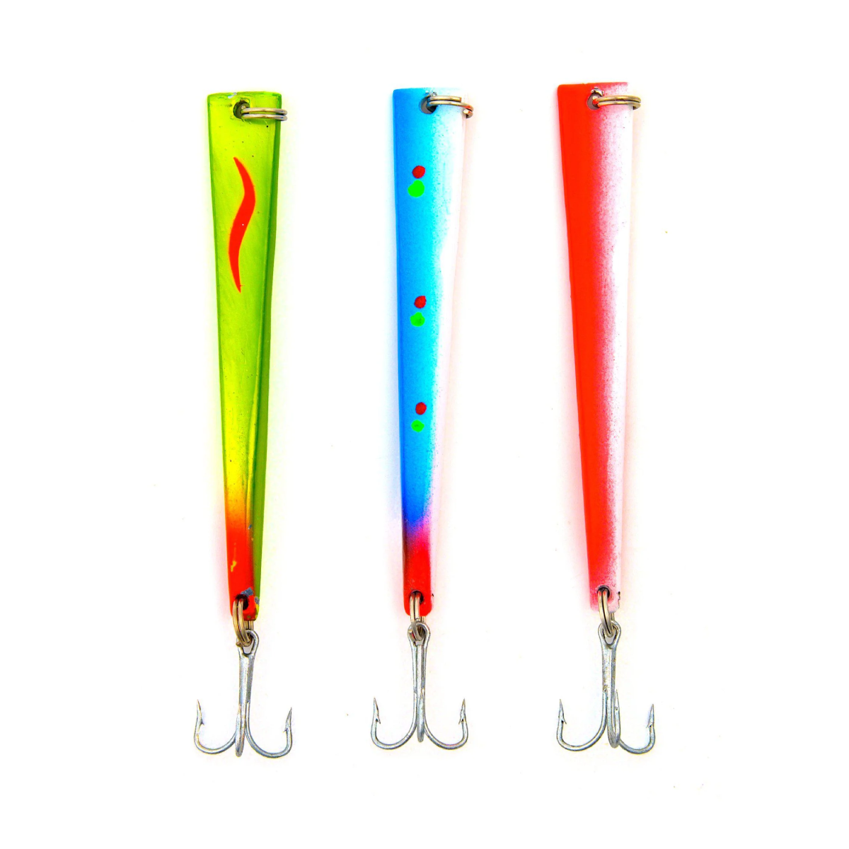 Fladen Ven High-Viz Horned pike lure, 3-pack