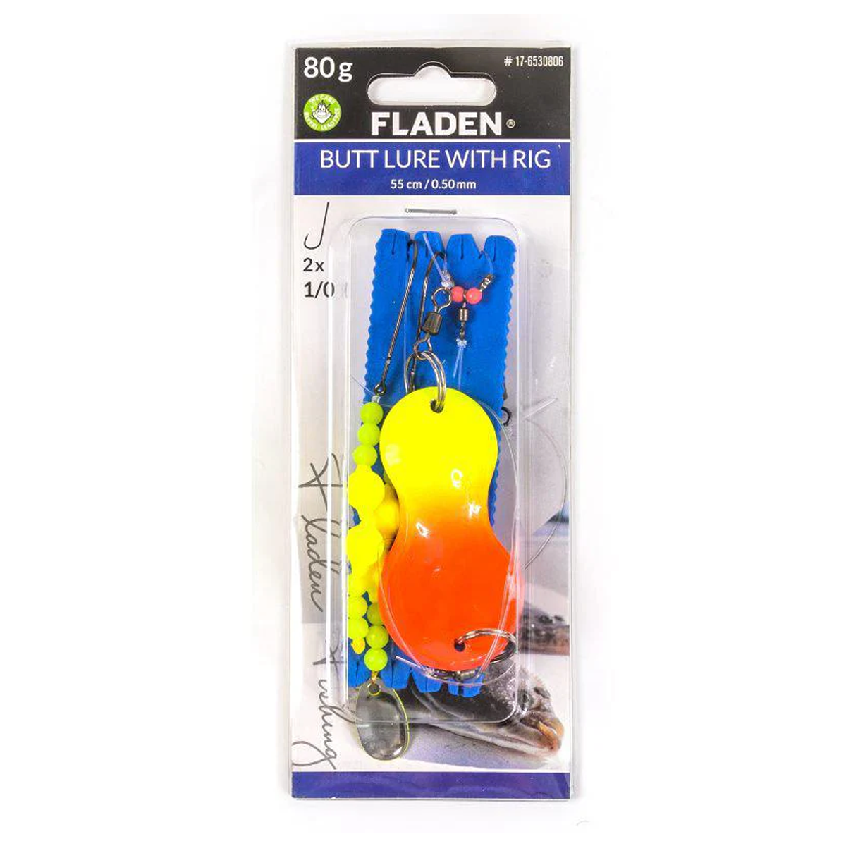 Fladen butt lure flatfish rig yellow