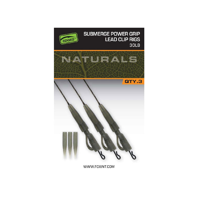 Fox Edges Naturals Submerge Power Grip Lead Clip