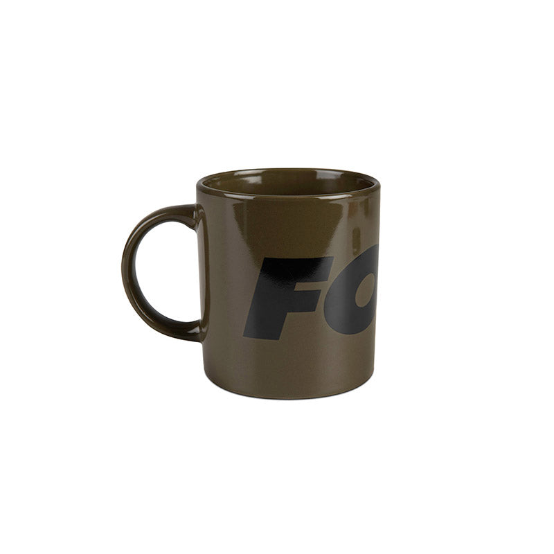 Fox Green and Black Logo Ceramic Mug