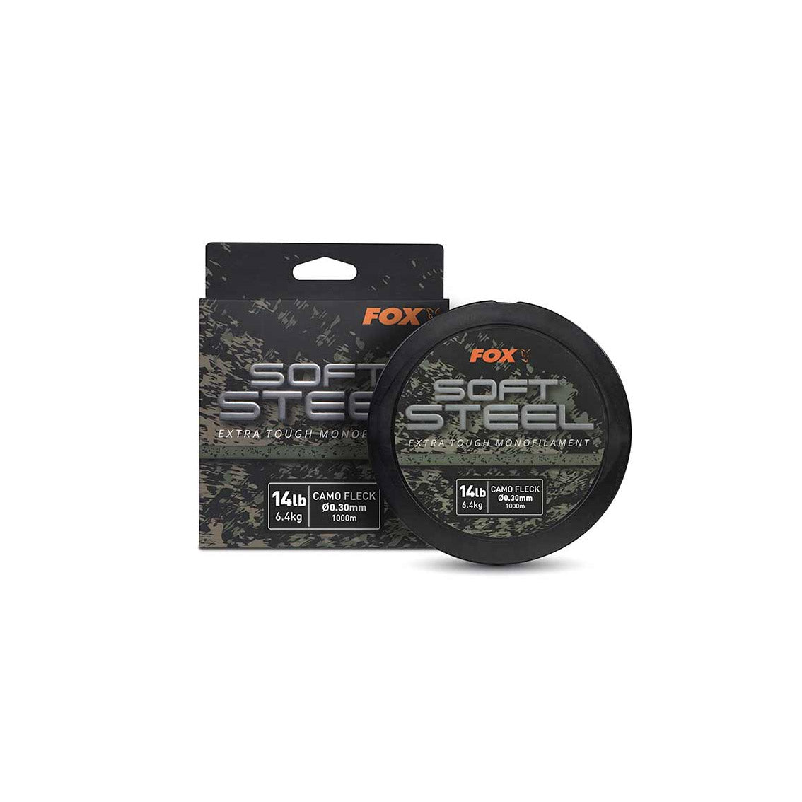 Fox Soft Steel Fleck Camo Mono 1000m