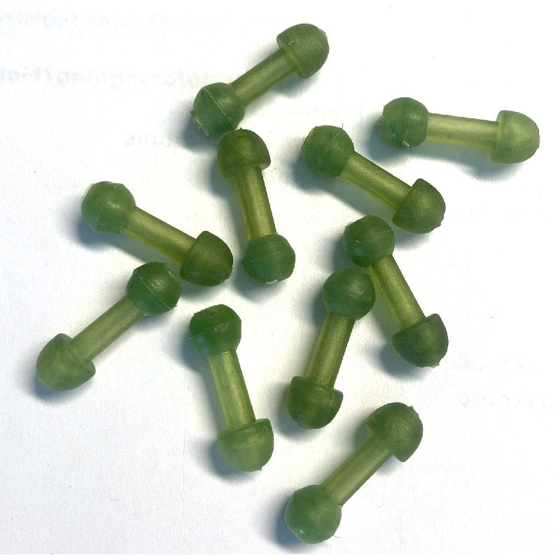 GTT Chod Heli Beads Green 10-pack