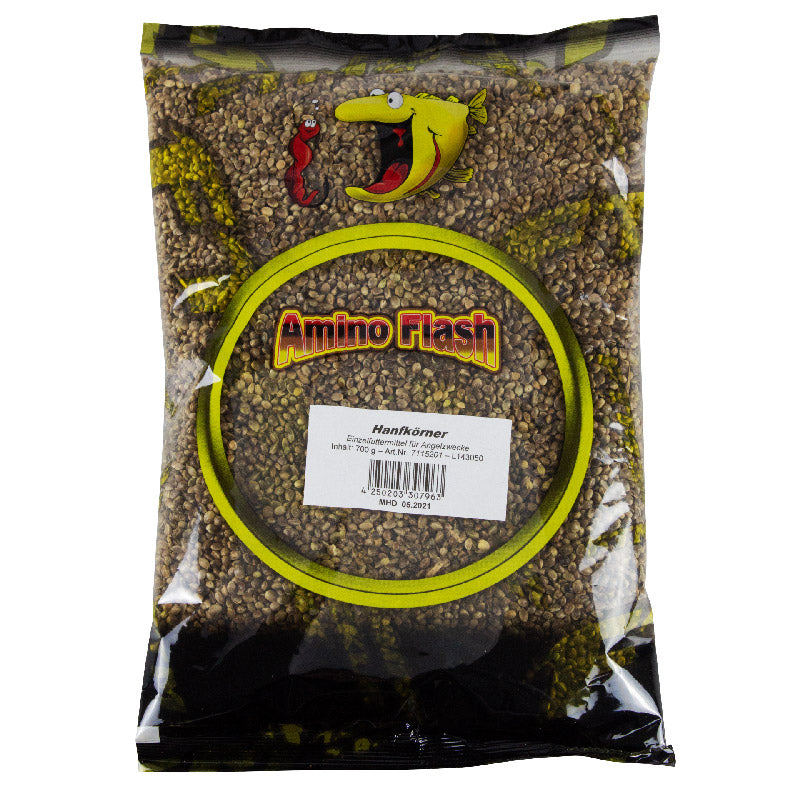 FTM Amino Flash Groundbait 1kg, Hemp seeds