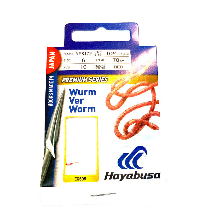 Hayabusa Worm Tackle 10-pack BN