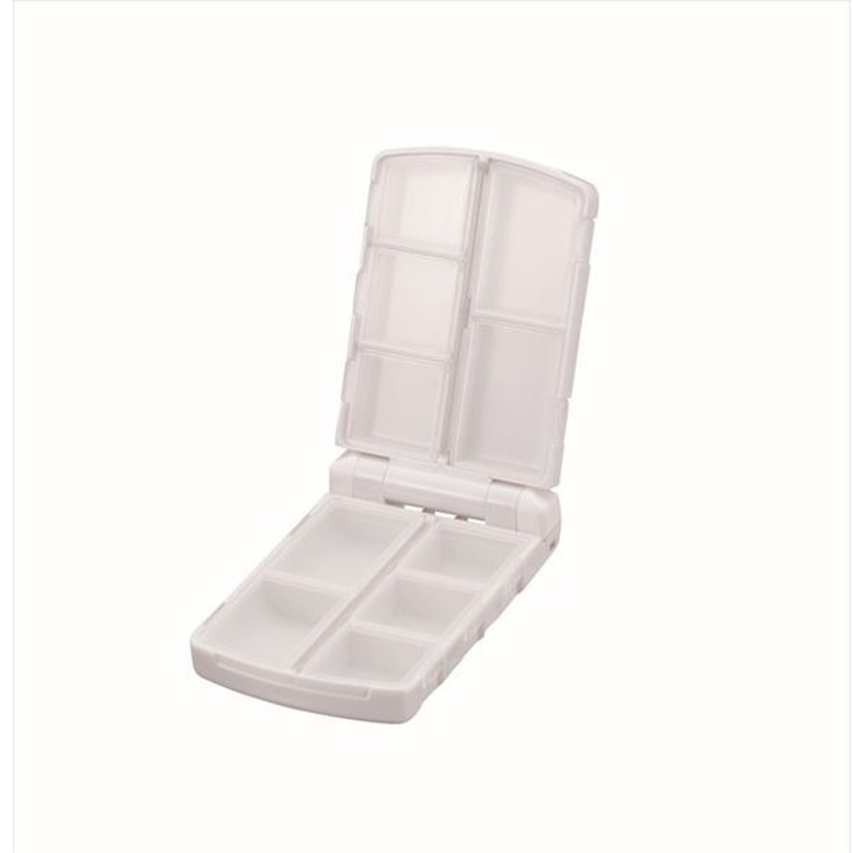 Meiho Premium Akiokun PA-10SS Flip Case Terminal Tackle Box (97x64x20mm), White