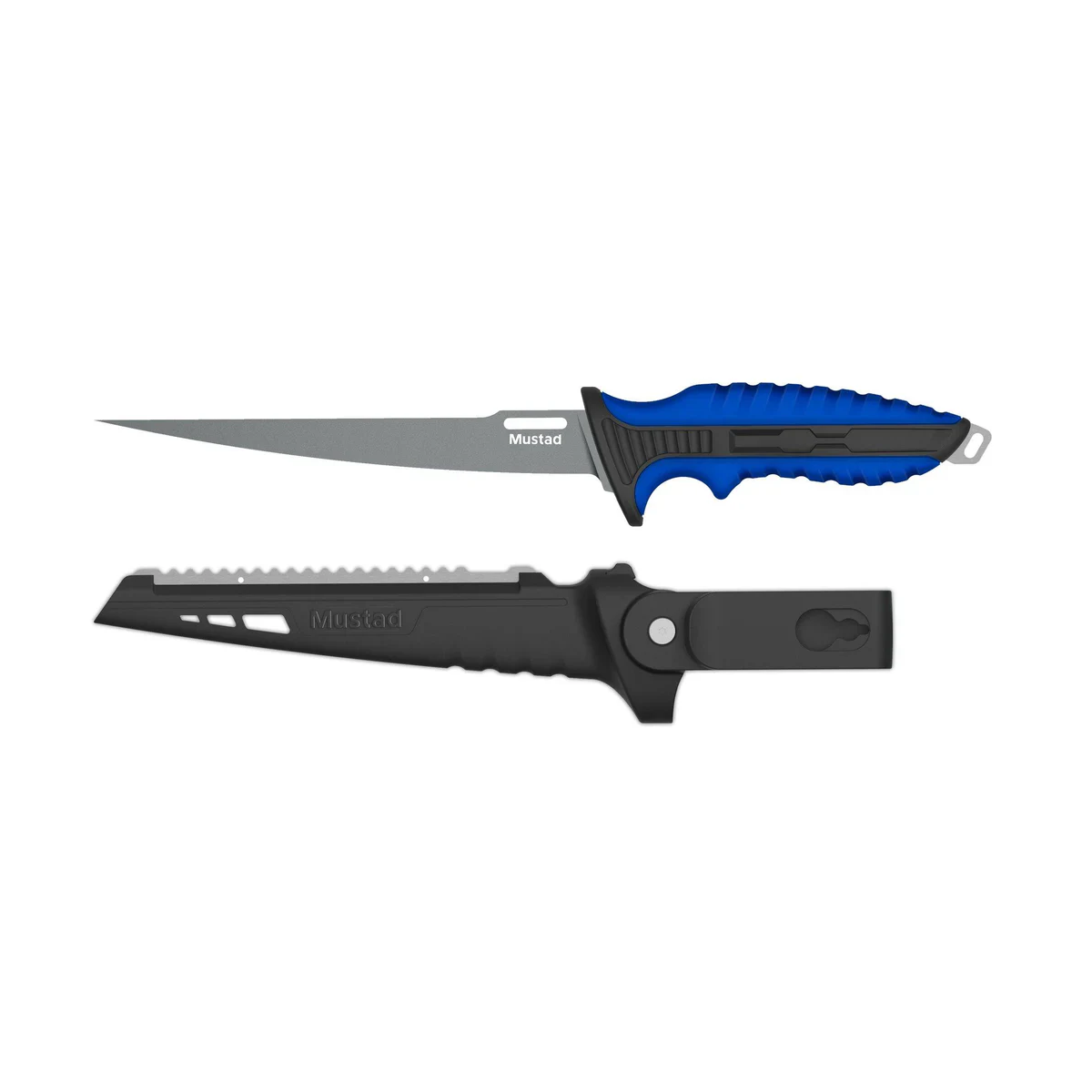 Mustad 7in (17.78cm) Fillet Knife (Filékniv), Blue