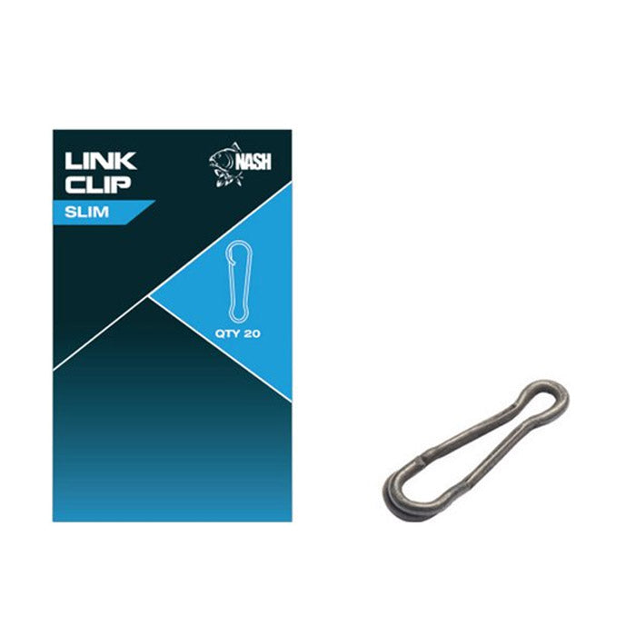 Nash Link Clip Slim, 20-pack