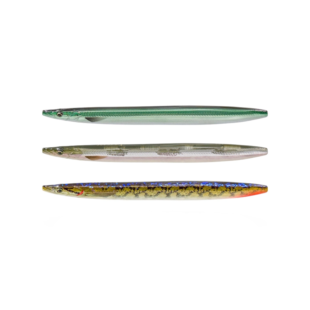 Savage Gear 3D Line-Thru Sandeel Signature Kit (Limited Edition) 12.5cm 19g, 3-pack