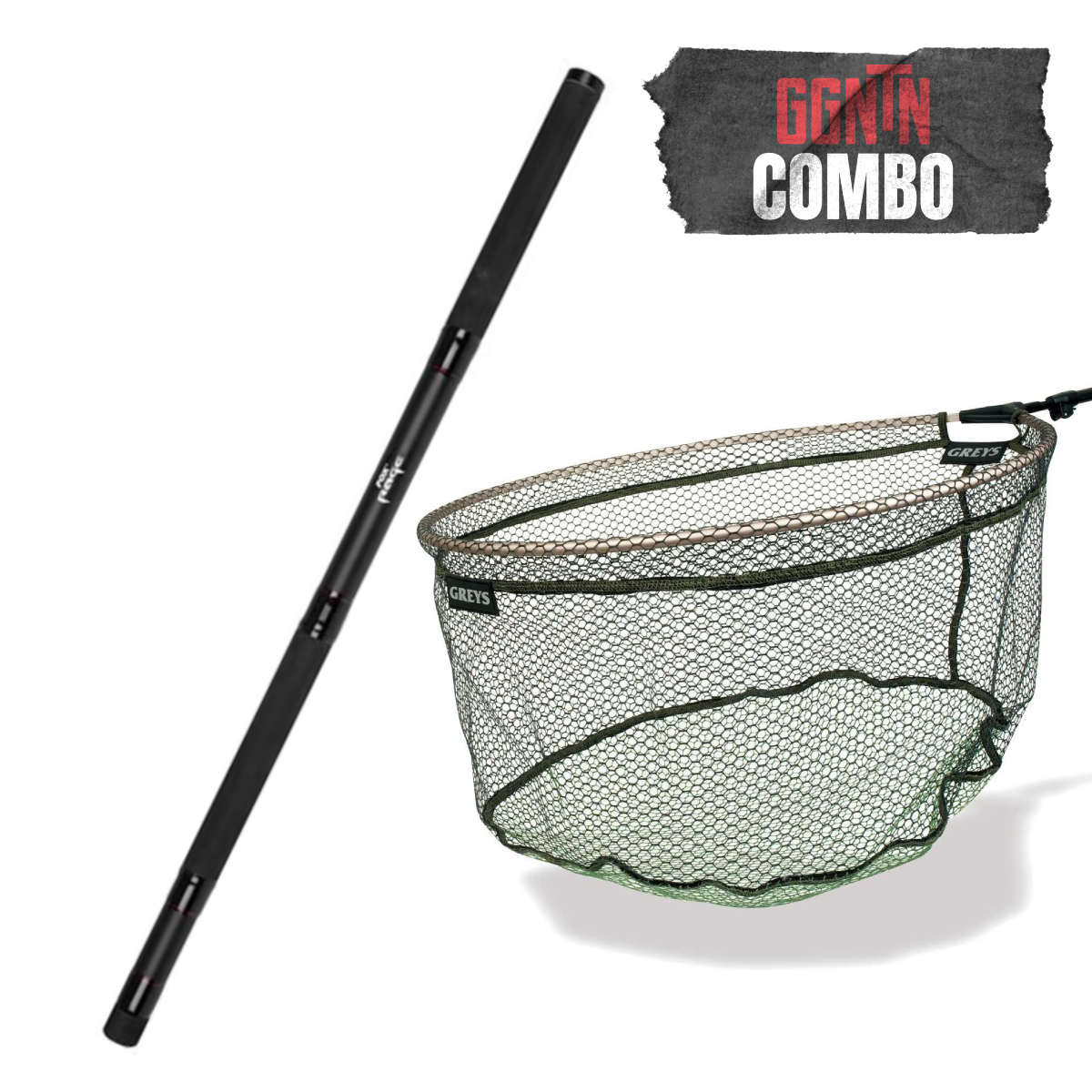 Perch Net Teleskopisk håv 180cm, 45x45cm (18in)