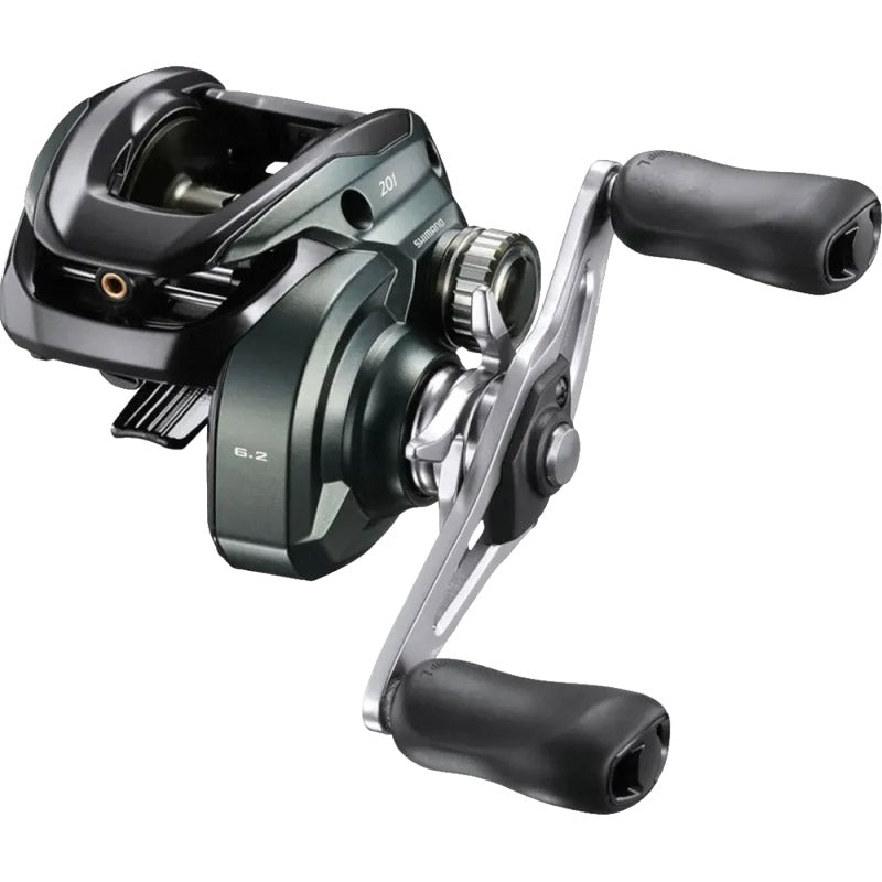 Shimano Reel Curado M 201XG (left), Multi