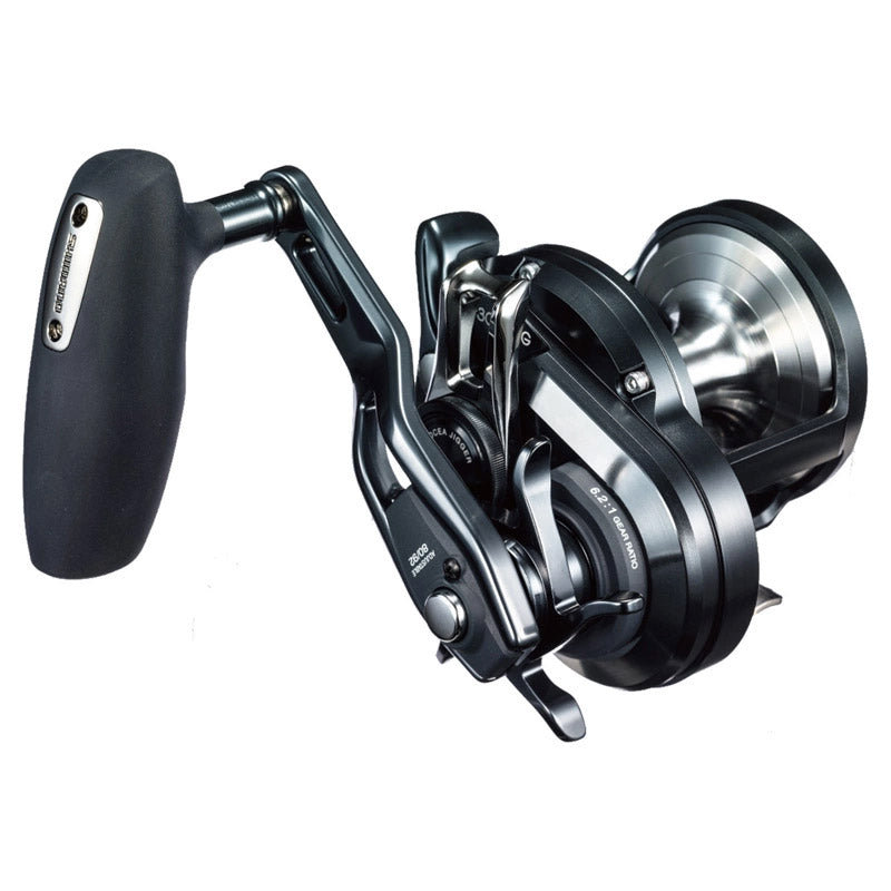 Shimano Ocea Jigger F Custom 1501HG (vänster)