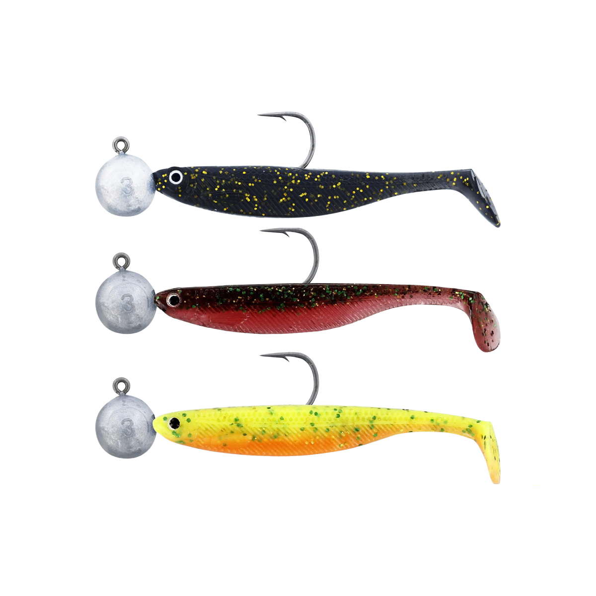 Westin ShadTeez Slim RnR 5cm (3g #4), 3-pack