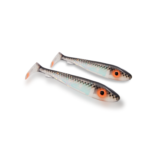 Black zonker McRubber 21cm 88g, 2-pack