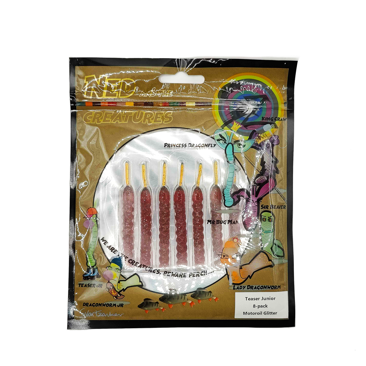 Blackzonker NATC Teaser Junior 8cm, 8-Pack