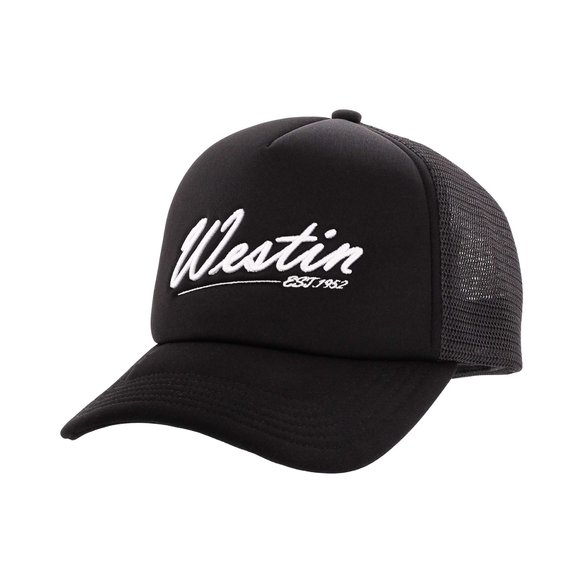 Westin Super Duty Trucker Snapback Cap, Black