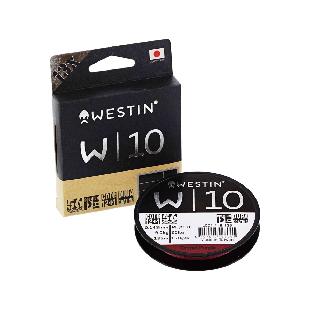 Westin W10 13 Braid Braided Line, Orchid Purple 135m