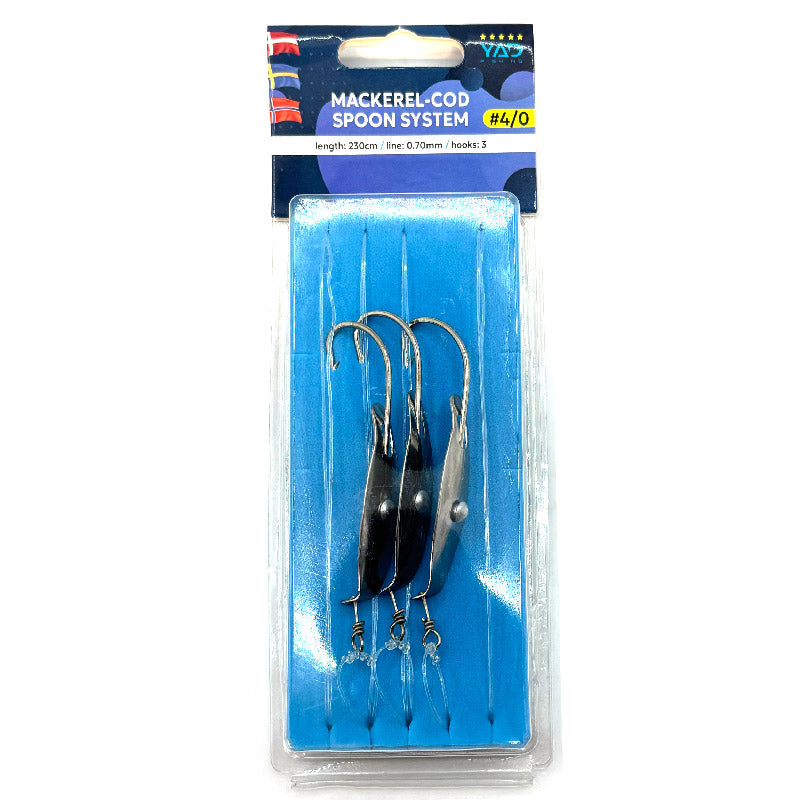 YAD Makrill Dörj Spoon 4/0 Häckla