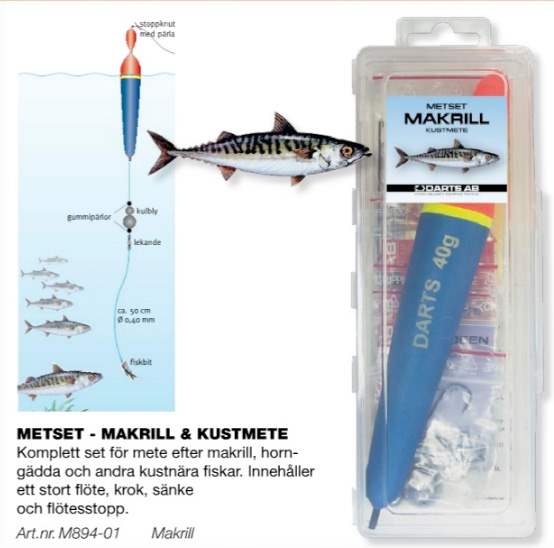 Darts Metset Makrill & Coastal Fishing