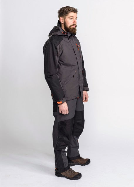 Pinewood bolmen fishing jacket d.anthracite/black
