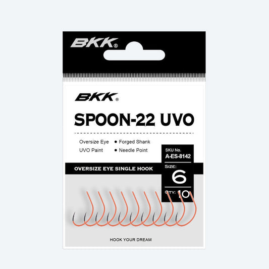 Bkk spoon-21 uvo single hook