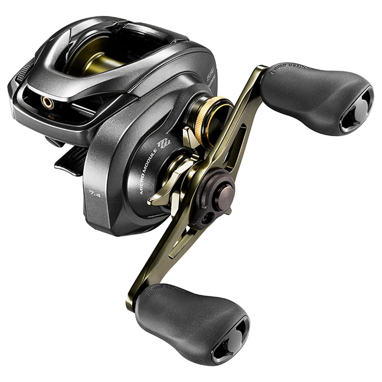 Shimano Curado DC 151 XG (vänster), Multi