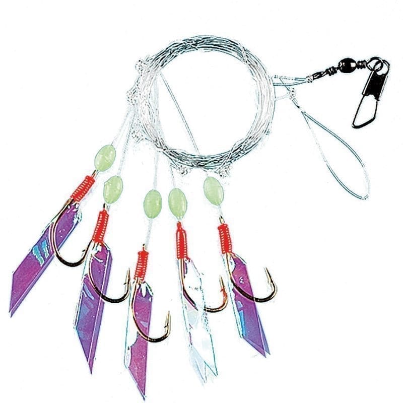 Fladen Strömmingshäckla with genuine fish skin #6