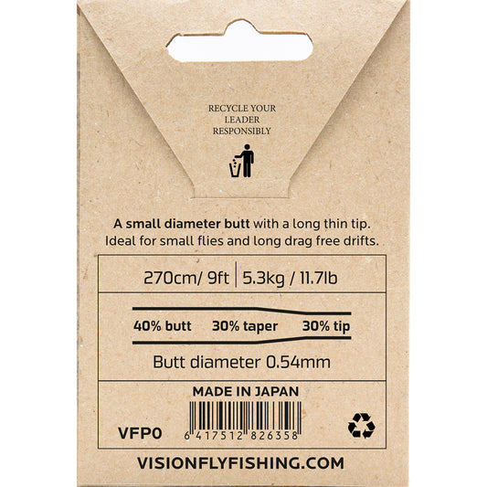 Vision Prisma Fluorocarbon Taperade Tafsar 9' / 270cm