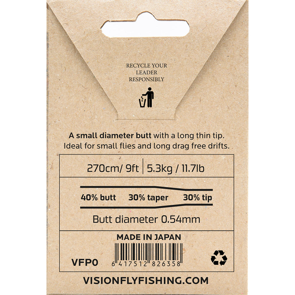 Vision Prisma Fluorocarbon Taperade Tafsar 9' / 270cm