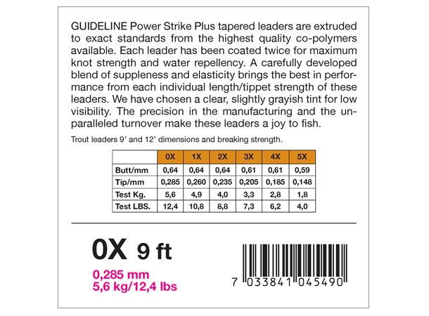 Guideline Power Strike 9 '3-Pack Taped paws