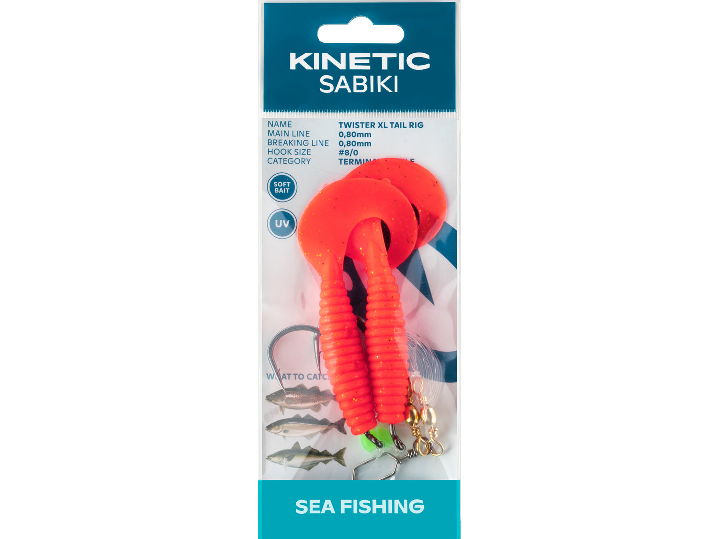 Kinetic Sabiki Twister XL Häckla