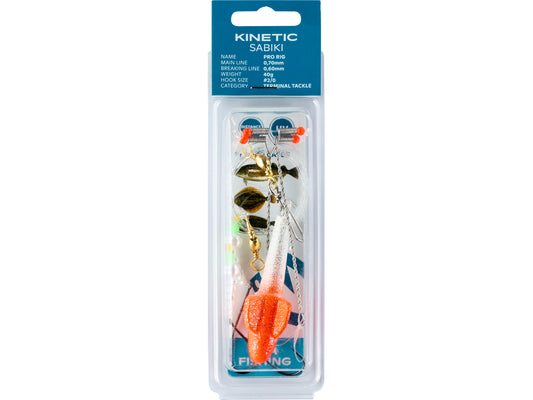 Kinetic sabiki pro flatfish tackle