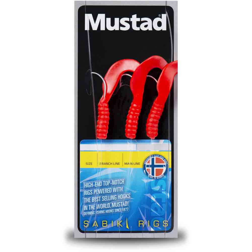 Mustad Sabiki Red Cod Rig Heckle