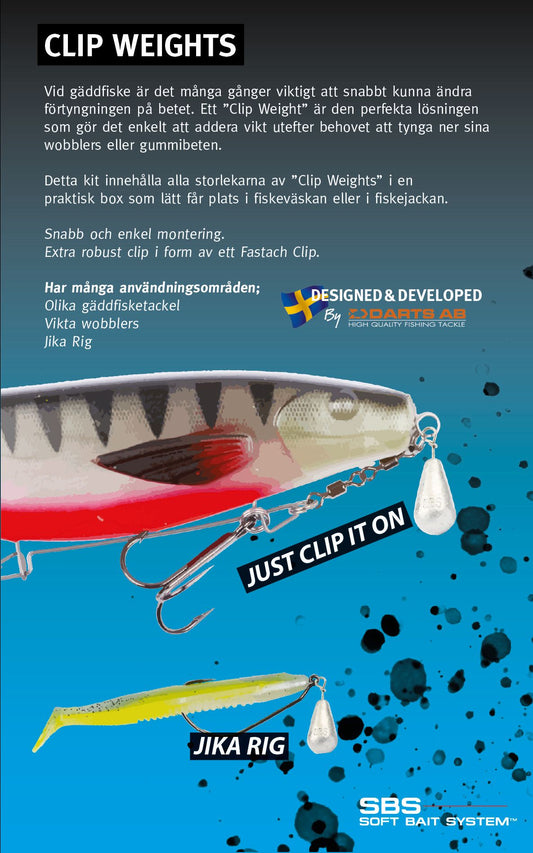 Darts Clip Weights Box Bly