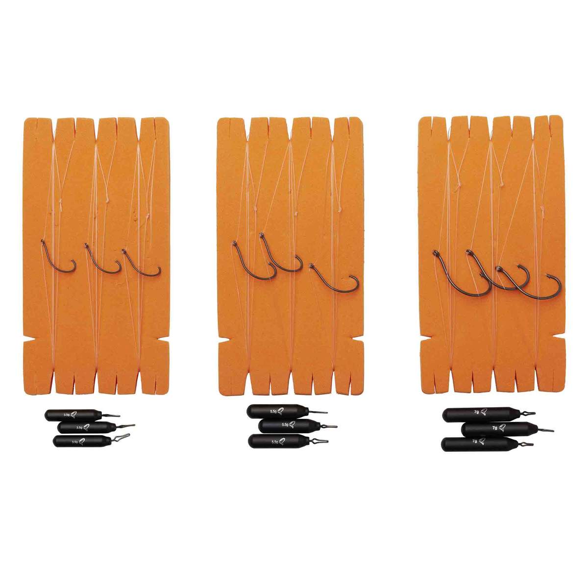 Färdiga riggar för dropshot, carolina och texas