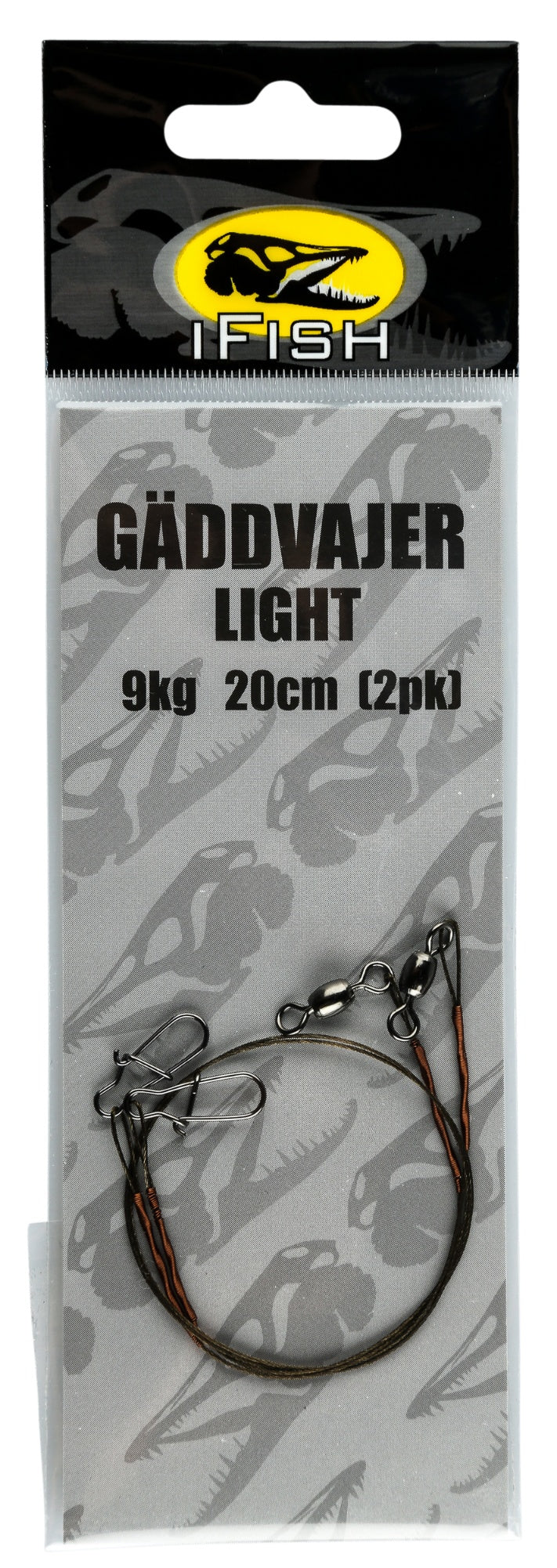 Ifish Gäddvajer (2-pack)