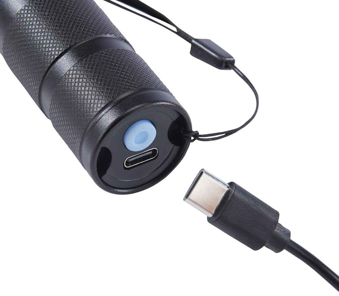 Balzer Laddbar Ficklampa UV/Vit