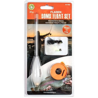 Bomb-float set Regnbåge Ready-to-fish